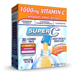 Pacotes De Pó Super C Singles To Go, Mistura De Bebidas