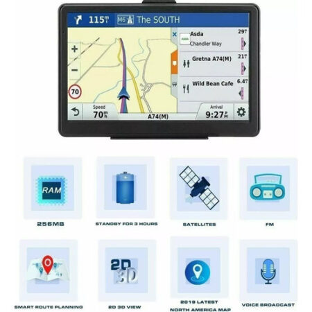 Gps Automotivo Carro Drive Polegadas Avisa Radar - Imagem 2