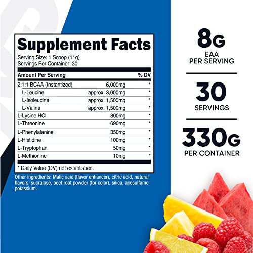 Suplemento Nutricost Eaa Powder 30 Porções Fruit Punch Flav - Imagem 2