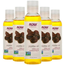 Óleo De Jojoba 118ml Now Foods Hidratante 100% Puro 5un
