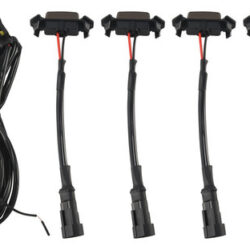 Kit De Luzes Led Âmbar De Grade Dianteira Fumada Para 16-