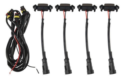 Kit De Luzes Led Âmbar De Grade Dianteira Fumada Para 16-