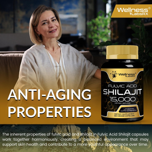 Cápsulas Orgânicas Puras Do Himalaia Shilajit 120 Contagens - Imagem 9