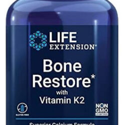 Restauração Óssea Life Extension Com Vitamina K2 - Para Saú