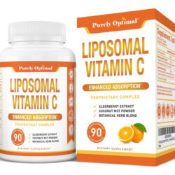 Suplemento Lipossomal Premium De Vitamina C - Absorção, Vit