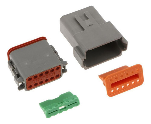 Kits De Conectores Cinza Genuínos Da Série Deutsch Dt 2 3 4 - Imagem 4