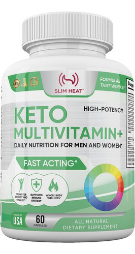 Multivitamínico Keto Para Mulheres E Homens - 35 Ingredient