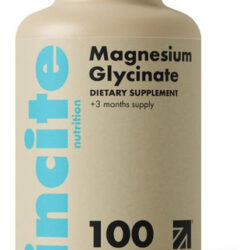 Incite Nutrition Suplementos De Glicinato De Magnésio 500mg.