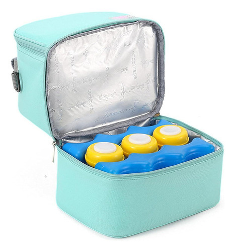 Bolsa Térmica De Leite Materno Com 2 Compressas De Gelo - Imagem 10