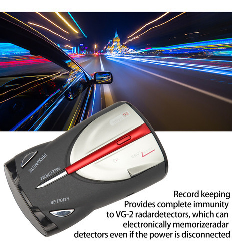 Detector De Radar De Carro: Interferência De Detecção De 360 - Imagem 4