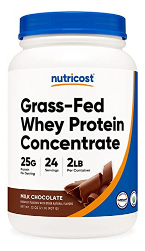 Concentrado De Proteína De Soro De Leite Nutricost 2 Kg De C
