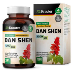 Suplemento De Sálvia Vermelha Dan Shen Herb - Extrato De Ra
