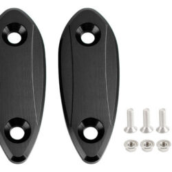 Placas De Espelho Pretas São Adequadas Para Kawasaki Zx-6r Z