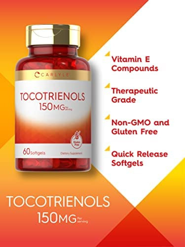 Carlyle Tocotrienóis | Suplemento 150mg | 60 Cápsulas | Comp - Imagem 3
