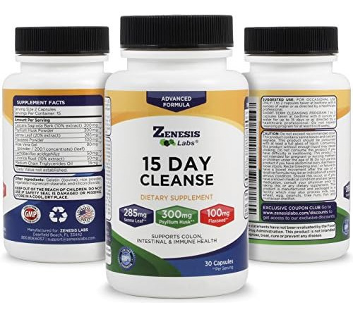 Limpeza Detox De 15 Dias Da Zenesis Labs - Natural, Suave E - Imagem 3