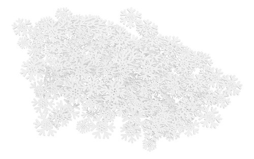 - 200 Peças De Fatias De Madeira De Floco De Neve 20 Mm 25 - Imagem 6