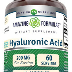 Incrível Formulas Hialuronic Ácido 200 Mg Por Cápsulas De Po