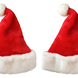 2x Chapéu De Papai Noel, Chapéu De Natal, Traje De Natal E