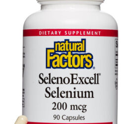 Fatores Naturais, Selenoexcell Selenium 200mcg, Antioxidant
