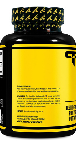 Cápsulas De Raiz De Maca Orgânica Primaforce (750 Mg) (120 C - Imagem 3