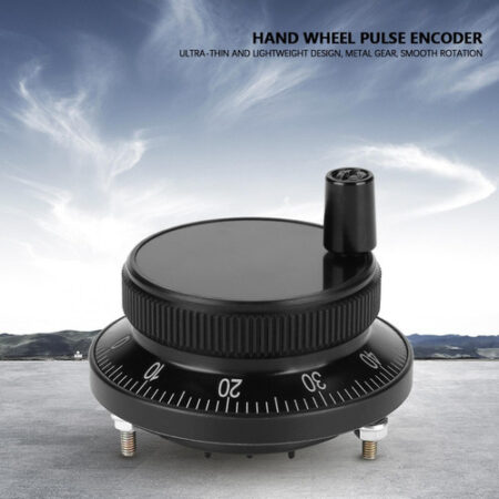 60mm Preto Controle Manual Roda De Pulso Encoder Moinho Rout - Imagem 7