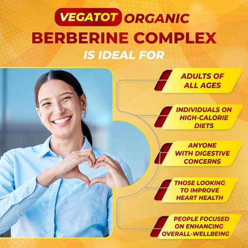Suplemento Vegatot Glucosavior Berberine 12.900 Mg Com Canel - Imagem 2