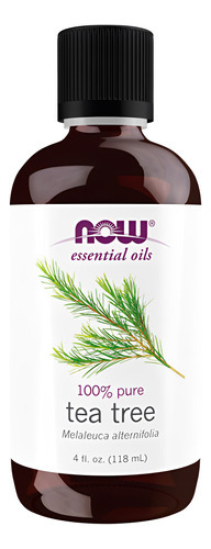 Óleo Da Árvore Chá Now Foods 118ml Puro Importado 4un - Imagem 5