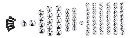 Chrome Toppers Caps E Parafusos Definidos Para Harley Softai - Imagem 5