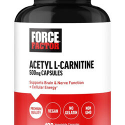 Force Fator Acetil L-carnitina Suplemento Para O Cérebro,...