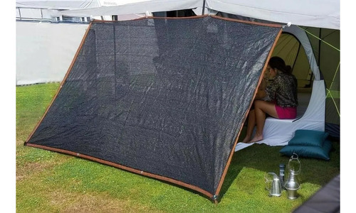 Para Tecido Sombreamento Sombrite Garagem 90% 3x5m Ilhos - Imagem 6