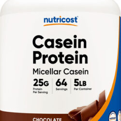 Proteína Em Pó Nutricost Casein Chocolate 2,27 Kg Sem Glúten