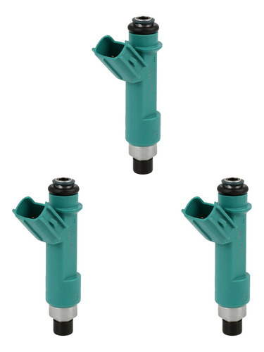 3x Novo Injetor De Combustível Para Prado 4000 Grj120 23209-