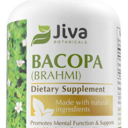 Jiva Botanicals Bacopa Capsules - Suplemento De Bacopa - Ext