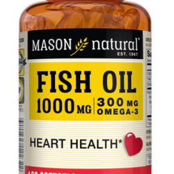 Mason Vitamins Mason Fish Oil 1000mg Omega-3 Softgels
