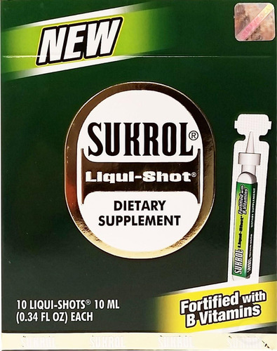 Sukrol Liquid Shot Suplemento Dietético 10 Unidades - Suplem