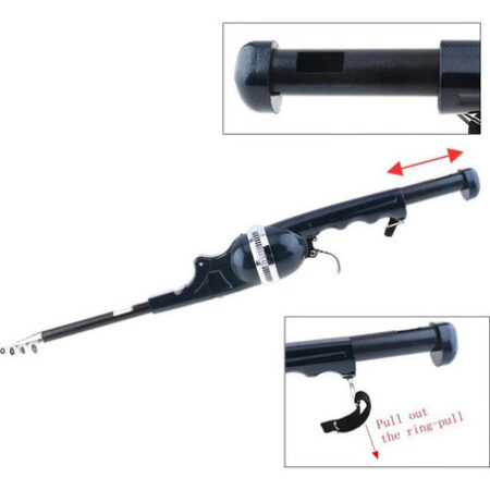 // 1 Barra De Isca De Pesca Dobrável De Carpa Portátil Com - Imagem 6