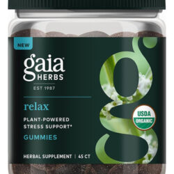 Gomitas Relajantes De Gaia Herbs Apoiam Os Sentimentos De Ca
