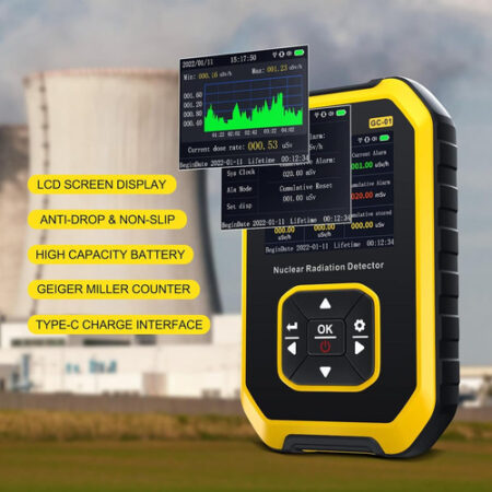 Detector De Radiação Nuclear Com Contador Geiger - Imagem 3