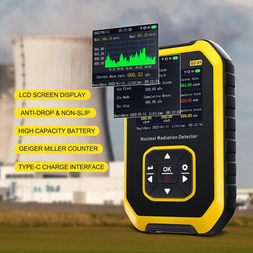 Detector De Radiação Nuclear Com Contador Geiger - Imagem 3