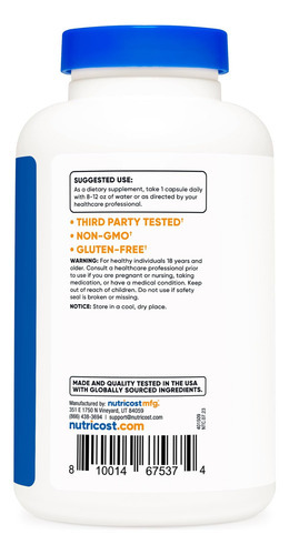 Nutricost Milk Thistle 1.000mg Equivalente, 240 Cápsulas - 2 - Imagem 3