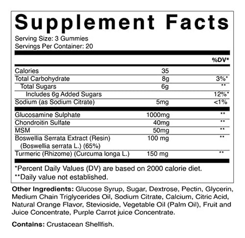 Gomas De Glucosamina E Condroitina De Força Extra Vitamatic - Imagem 2