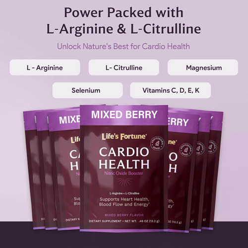 Lifes Fortune Trail Pack 5000mg L Arginina 1000mg L Suplemen - Imagem 3