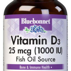Bluebonnet Nutrition Vitamina Diu Softgels, Auxilia No Cresc