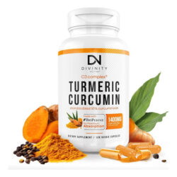 Curcumina De Cúrcuma Com Pimenta Preta Bioperine 1400mg, Sup