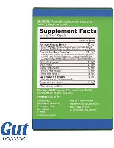 Enzimas Digestivas De Resposta Intestinal, Suporte Digestivo - Imagem 2