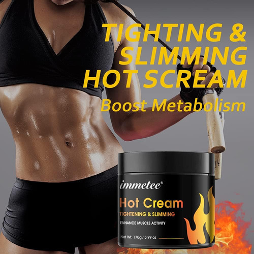 Creme Quente Para Queimador De Gordura Da Barriga, Creme Que - Imagem 5