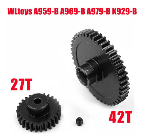 Caixa De Velocidades Wltoys A959-b K929-b 1/18 Rc Rc Bugg - Imagem 7