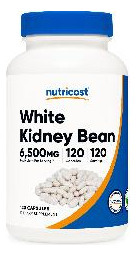 Suplemento Nutricost White Kidney Beans Em Cápsulas 6500mg 1 - Imagem 2