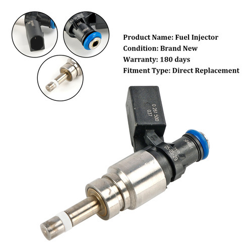 Injetor De Combustível 1 Unidade Para Audi Q5 A4 A5 A6 3,2 L - Imagem 9