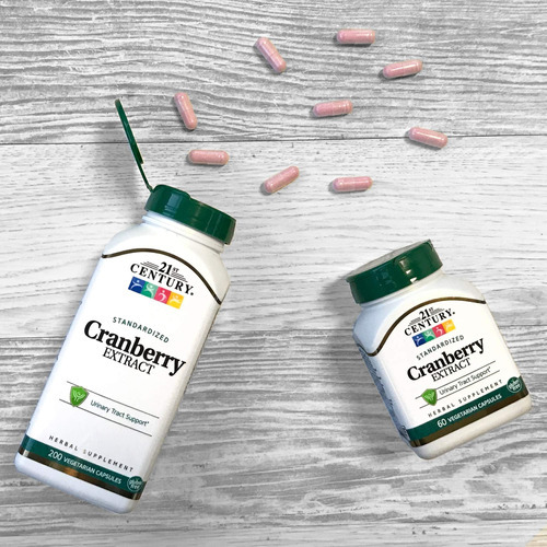 Cápsulas De Extrato De Cranberry Da 21st Century Healthcare, - Imagem 4